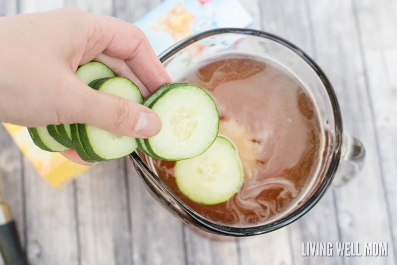 Lightly sweetened with a touch of honey, this Cucumber Mint Iced Tea recipe is simple to make and the perfect way to add a refreshing twist to an iced tea.