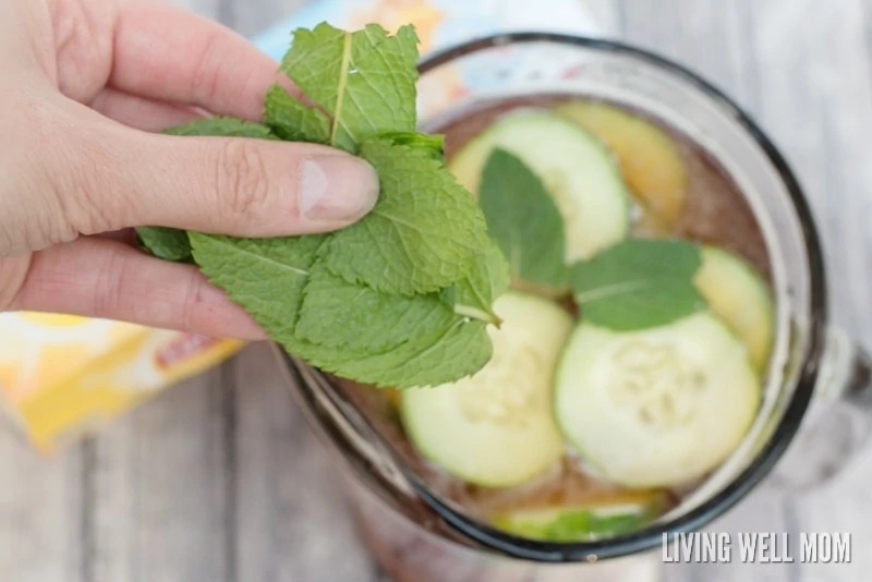 Lightly sweetened with a touch of honey, this Cucumber Mint Iced Tea recipe is simple to make and the perfect way to add a refreshing twist to an iced tea.