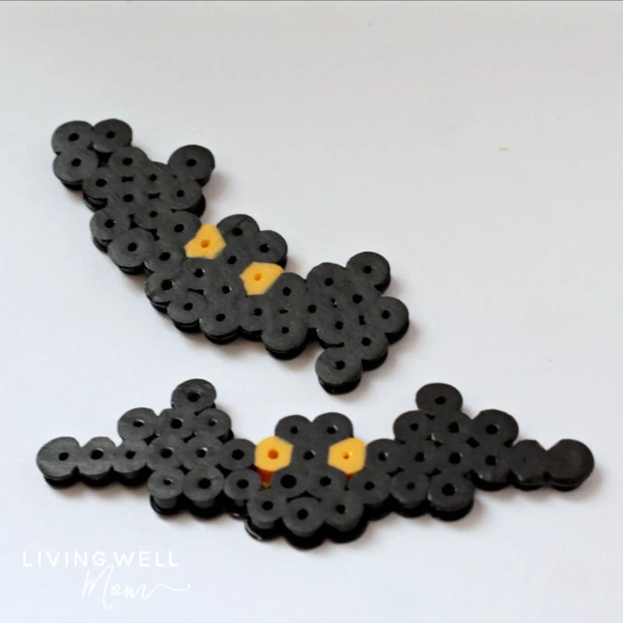 halloween bat perler beads