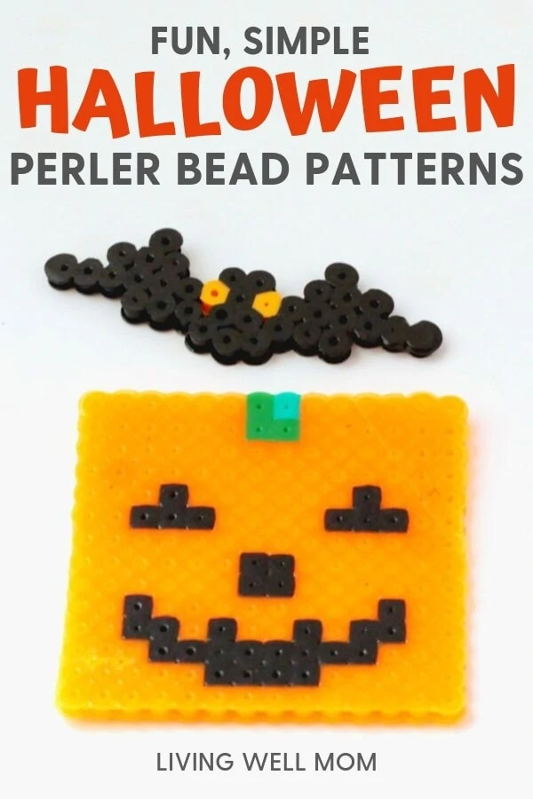 simple halloween perler bead patterns