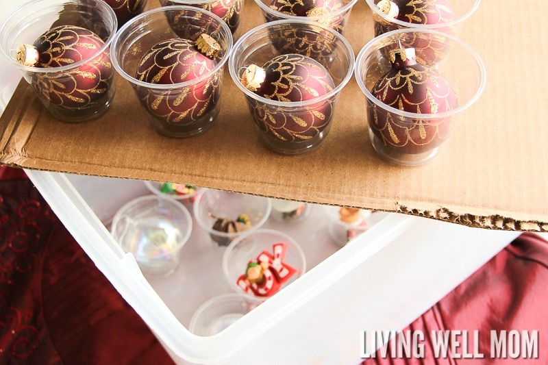 Looking for a way to safely store your breakable Christmas ornaments without the fancy systems? Here’s how to do it with supplies you probably already have at home! Simple organization