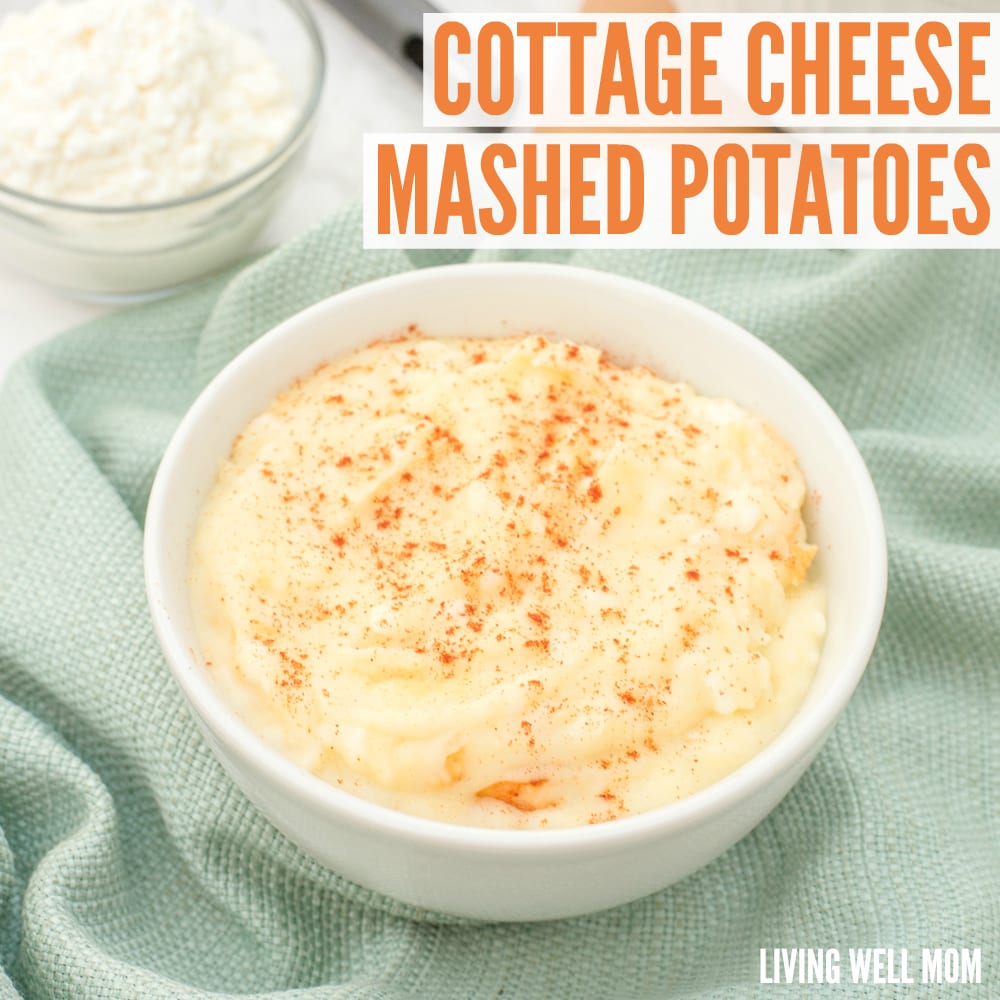 This recipe for Cottage Cheese Potatoes is a simple twist on classic mashed potatoes. Everyone who's ever tried it has requested the recipe and for good reason - with cottage cheese and a few simple ingredients, this easy potato dish is simply irresistible!