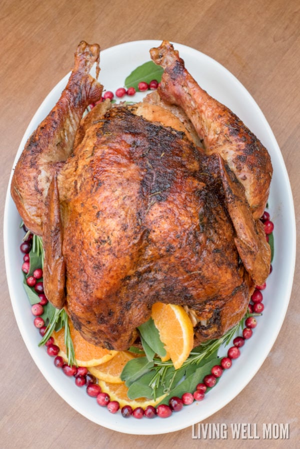 Orange Herbed Turkey with Spiced Rub