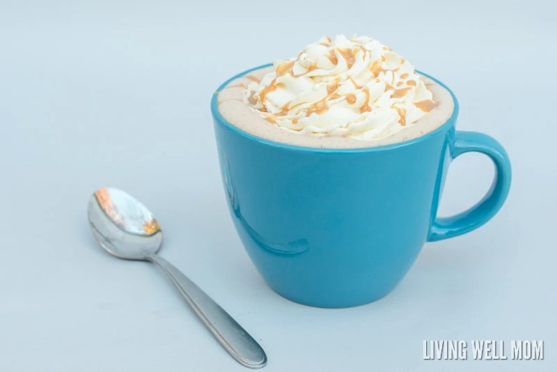 Peanut Butter Hot Chocolate - Inspired Fresh Life