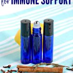 DIY Essential Oil Roller for Immune Support - an effective all-natural way to stay healthy or recover more quickly from illness: an easy-to-make essential oil blend that can help strengthen your immune system!