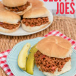 This Easy Slow Cooker Sloppy Joes isn't your average 'joe'; it's deliciously tangy with Paleo-friendly ingredients. Plus it's kid-approved and, with quick and easy prep time, it's a perfect family dinner recipe for any busy weeknight!