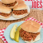 This Easy Slow Cooker Sloppy Joes isn't your average 'joe'; it's deliciously tangy with Paleo-friendly ingredients. Plus it's kid-approved and, with quick and easy prep time, it's a perfect family dinner recipe for any busy weeknight!