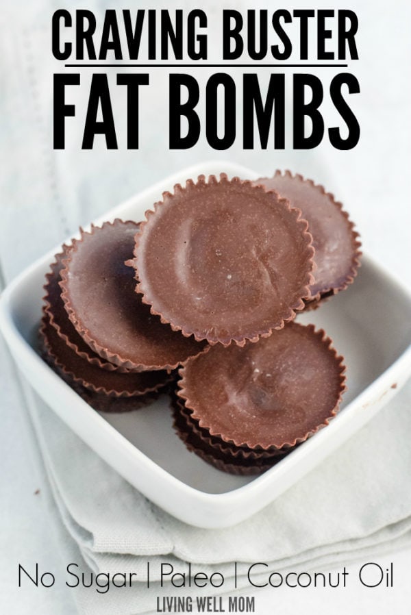 3-Ingredient Low-Carb Chocolate Fat Bombs {Craving Busters}