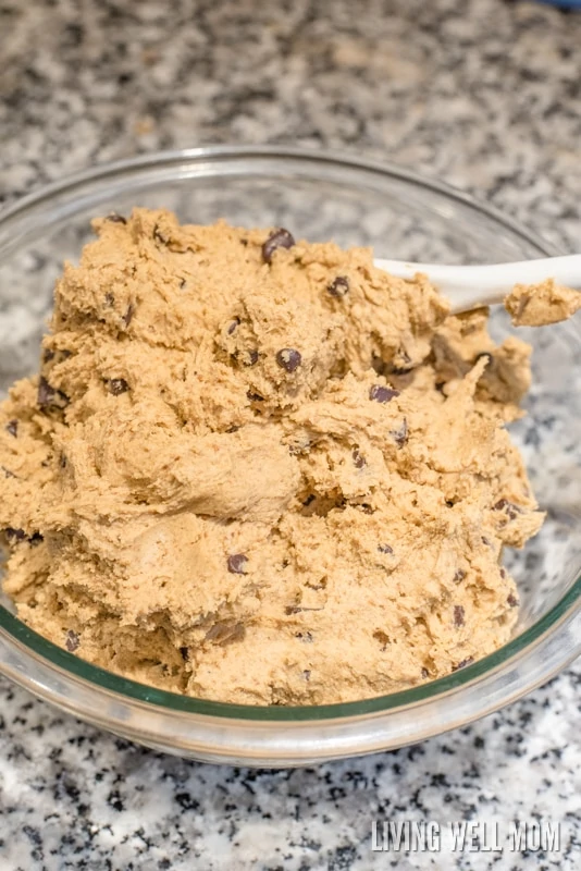 Dairy-free chocolate chip cookies so delicious, no one will guess they're gluten-free too! They're quick and easy to make and sweetened with coconut sugar; this favorite recipe gets two thumbs up from kids and adults alike!