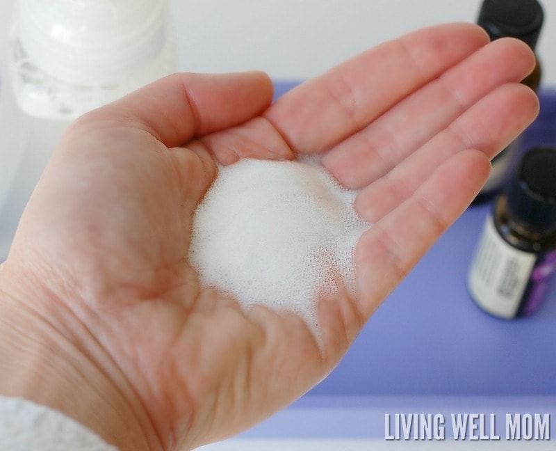 Natural Homemade Foaming Face Wash