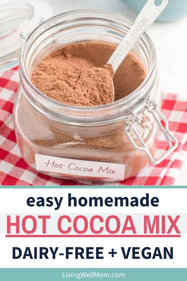 Dairy Free Hot Chocolate Mix (Easy Vegan Recipe)