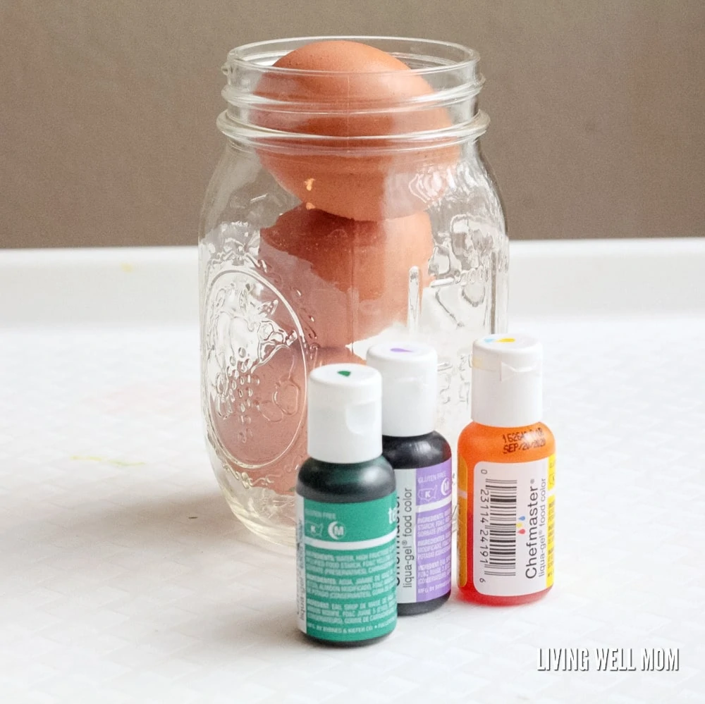 Transform your kitchen into a science lab with these colorful dyed rubber eggs! Make these as a fun twist from dyed Easter eggs or a science experiment. Either way, you won’t believe how easy it is!
