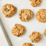 These gluten-free, dairy-free Oatmeal Raisin Cookies are so chewy, thick, and delicious, no one ever guesses they're not 'regular cookies! This kid-favorite recipe is deliciously spiced with cinnamon and a hint of nutmeg and chock full of raisins.