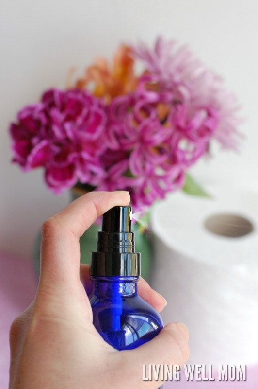 Homemade "BeforeYouGo" Bathroom Spray