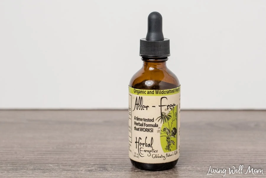 Aller-Free herbal remedy for seasonal allergies