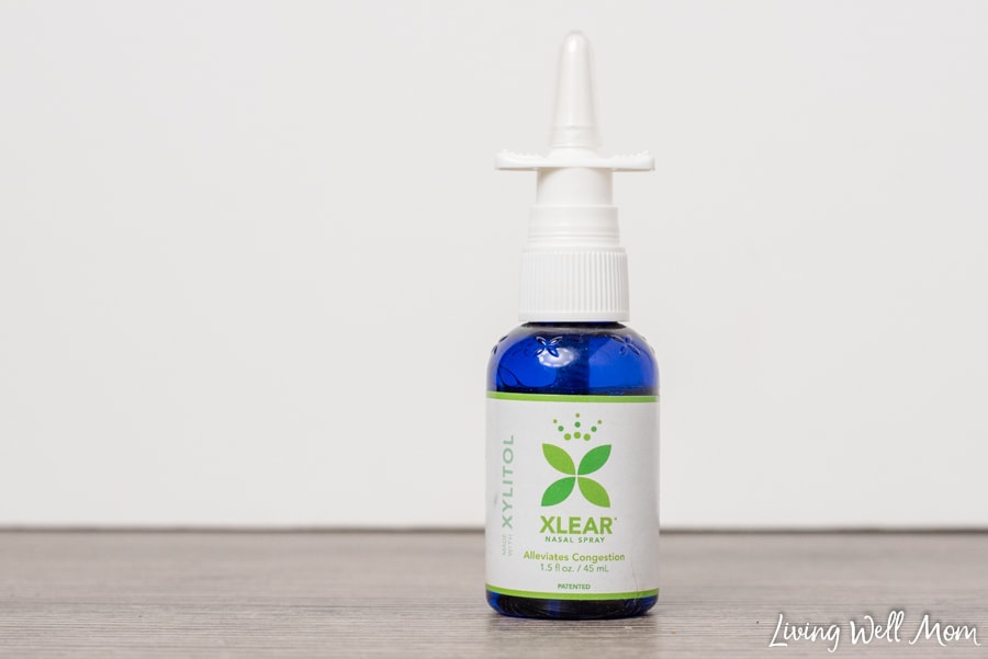 Xlear nasal spray for congestion seasonal allergies