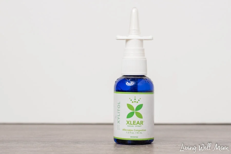 Xlear Nasal Spray with Xylitol, Natural Saline - 1.5 fl oz dropper