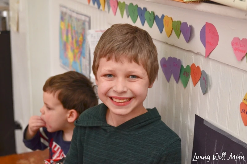 a young boy smiling 