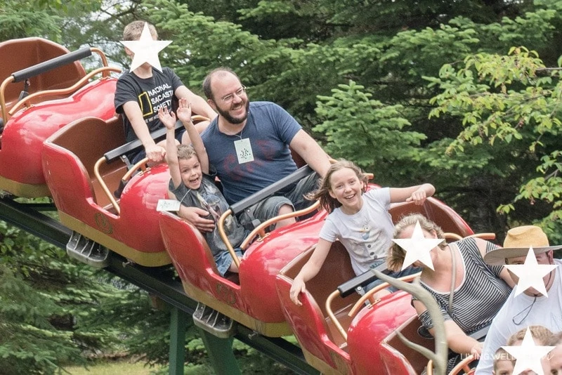 16 Reasons Why You Need to Take Your Family to Santa's Village in Jefferson, NH - from meeting Santa himself to feeding his reindeer, fun roller coasters and an awesome watermark, Santa's Village is an amazing family attraction the whole family will love!