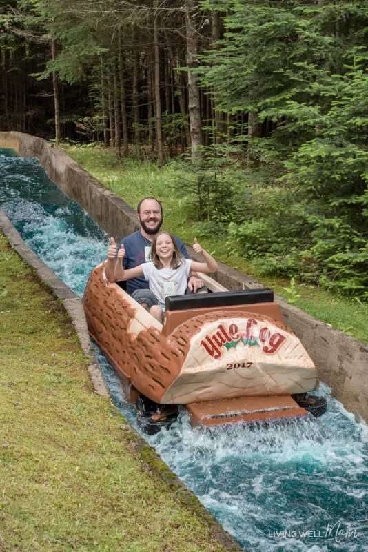 16 Reasons Why You Need to Take Your Family to Santa's Village in Jefferson, NH - from meeting Santa himself to feeding his reindeer, fun roller coasters and an awesome watermark, Santa's Village is an amazing family attraction the whole family will love!