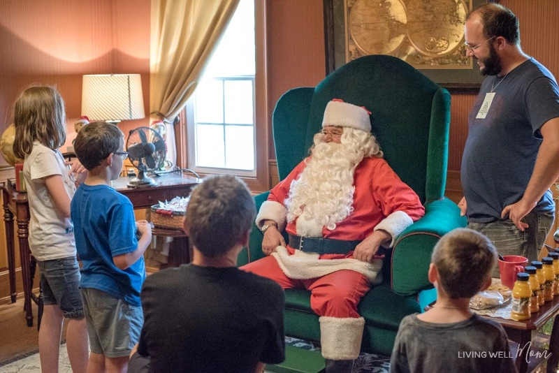 16 Reasons Why You Need to Take Your Family to Santa's Village in Jefferson, NH - from meeting Santa himself to feeding his reindeer, fun roller coasters and an awesome watermark, Santa's Village is an amazing family attraction the whole family will love!