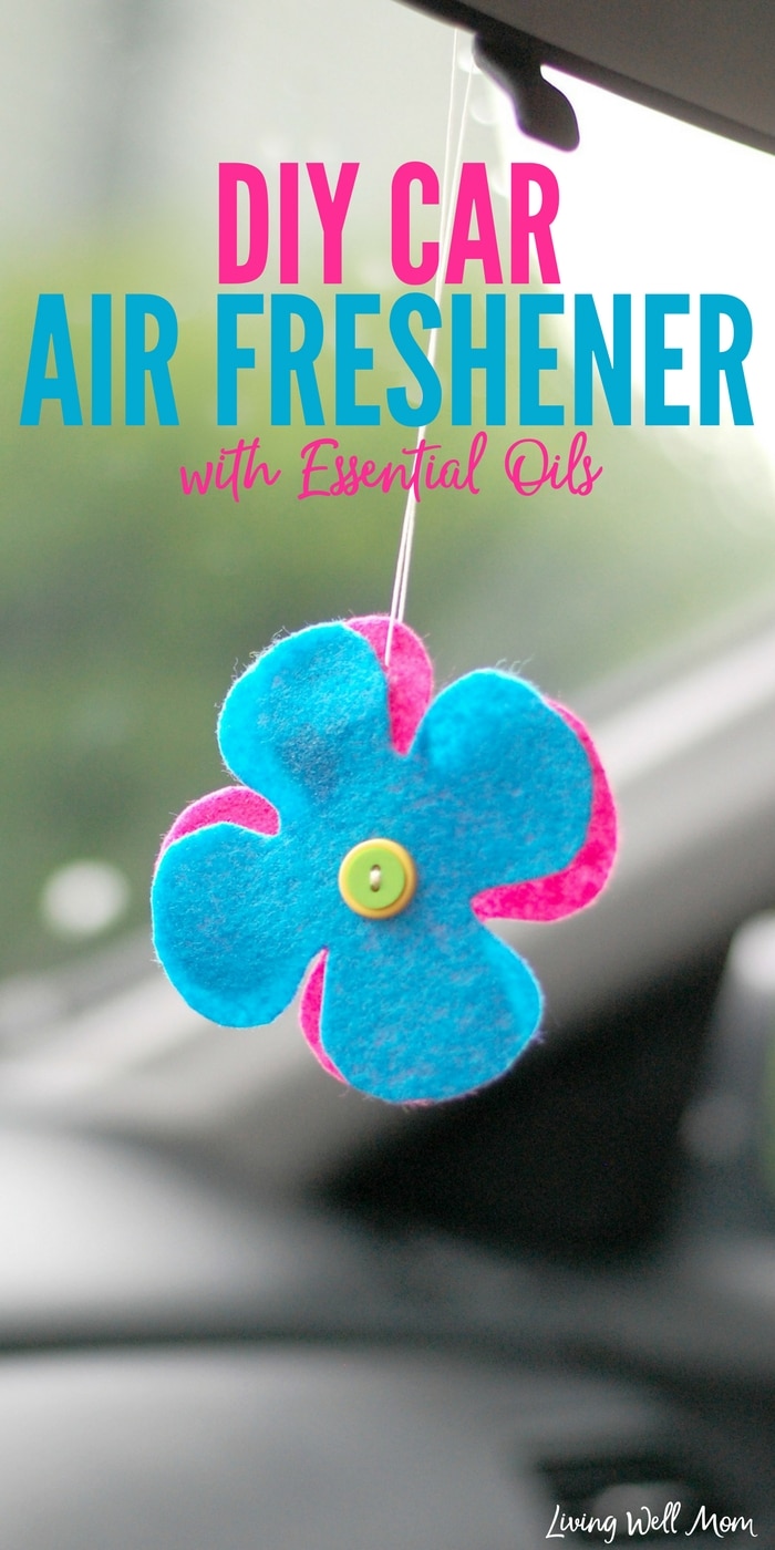 DIY Car Air Freshener with Essential Oils