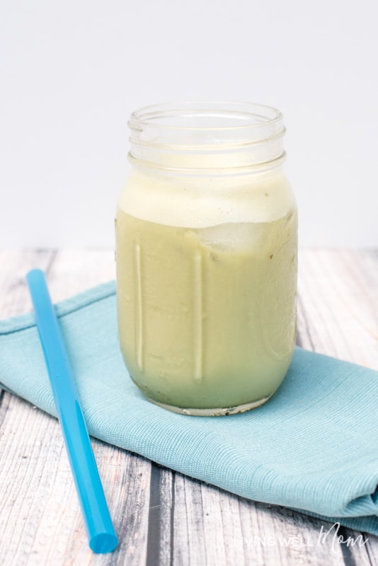 Love Starbucks iced green tea latte, but dislike the price and excess sugar? Try this light and creamy Healthy Copycat Iced Green Tea Latte recipe! With matcha green tea, almond milk, and natural sweetener, this homemade version takes just 2 minutes to whip up and is dairy-free, soy-free, refined sugar-free, and far cheaper!