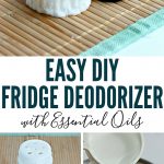 Deodorize your fridge simply and naturally with this easy DIY fridge deodorizer using your favorite essential oils.