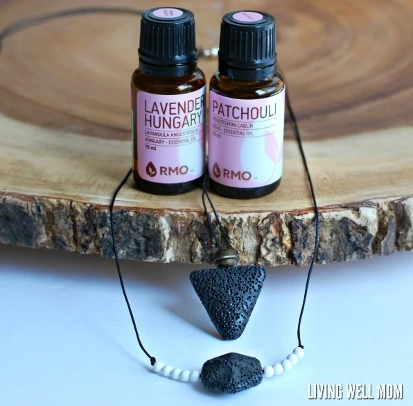 How to make a DIY essential oil necklace your kids will love! This simple homemade idea has designs for both boys and girls and is a great way for them to carry their favorite essential oil with them throughout the day!