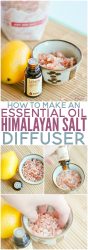 How To Make An Essential Oil Himalayan Salt Diffuser