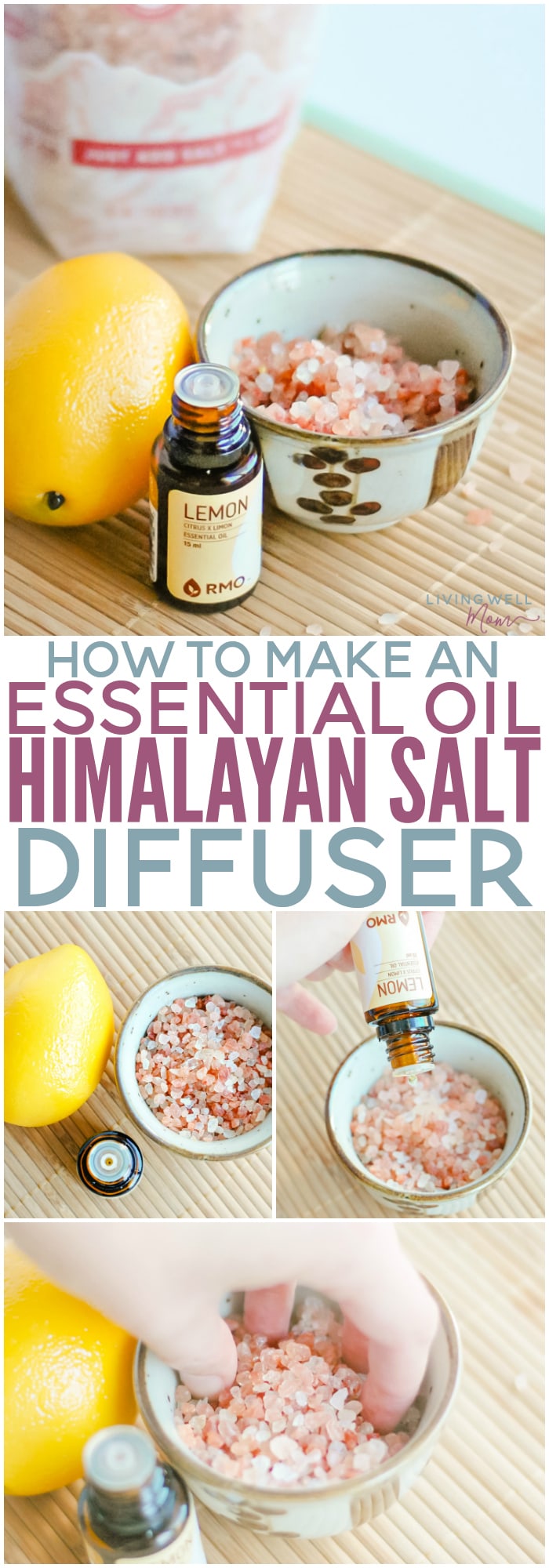 How To Make An Essential Oil Himalayan Salt Diffuser