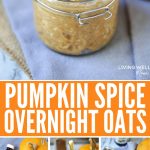 pumpkin spice overnight oats