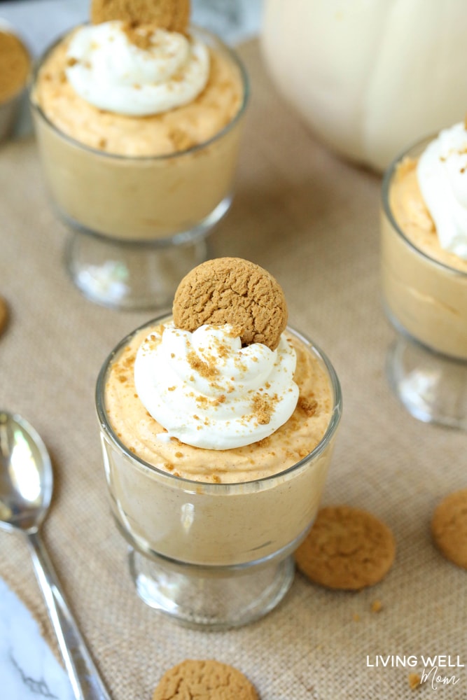 This recipe for Whipped Pumpkin Spice Mousse takes less than 10 minutes to prepare, and with no baking required, it’s a quick and easy, delightfully creamy pumpkin dessert your whole family will love!