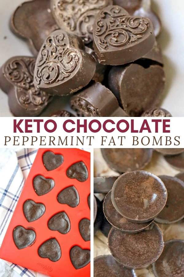 chocolate peppermint fat bombs ketogenic snack