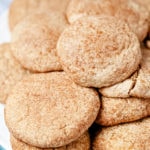 Softy, chewy Pumpkin Spice Snickerdoodle cookies are gluten-free and loaded with your favorite pumpkin spices. This easy-to-make cookie recipe is so delicious, it never lasts long!