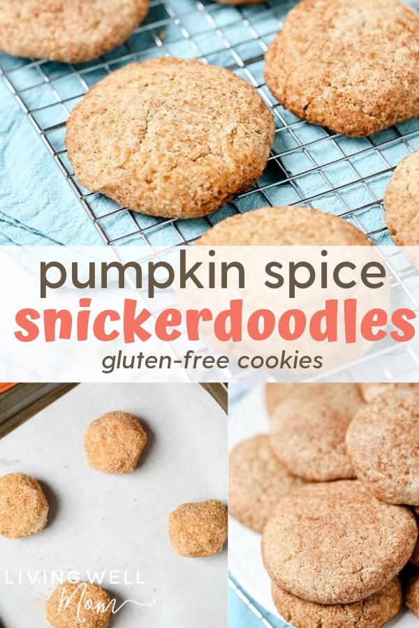 Gluten-Free Soft Pumpkin Spice Snickerdoodles