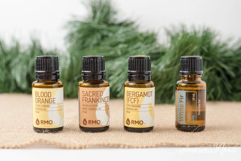 This Holiday Calming Essential Oil Blend can bring back the joy this Christmas. It may help uplift your mood, reduce stress levels, relax, and improve brain fog. (Moms love it!) Get the easy DIY blend here...