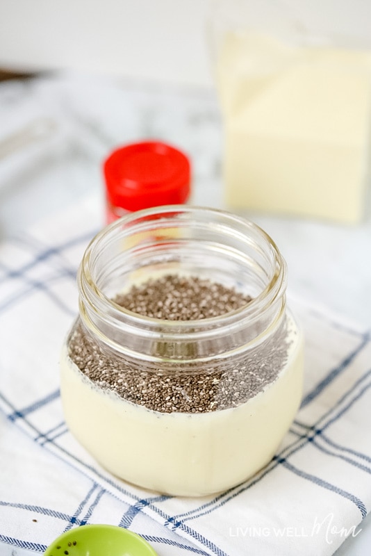 This quick and easy Chia Eggnog Pudding couldn't be simpler to make and is the perfect healthy holiday treat for the eggnog lover. With just 3 ingredients, this no-bake eggnog dessert is Paleo, naturally gluten-free, dairy-free, and has vegan options!