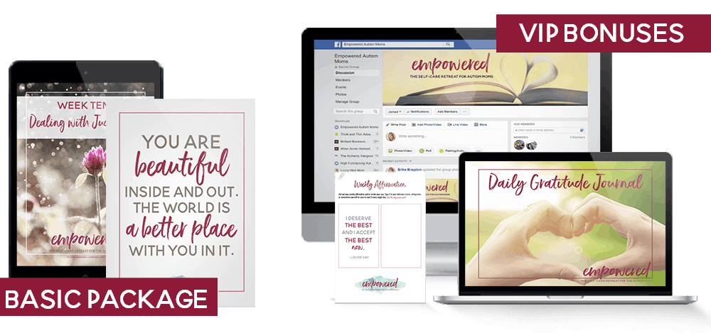 Empowered Basic VS VIP Packages Empowered Basic VS VIP Packages