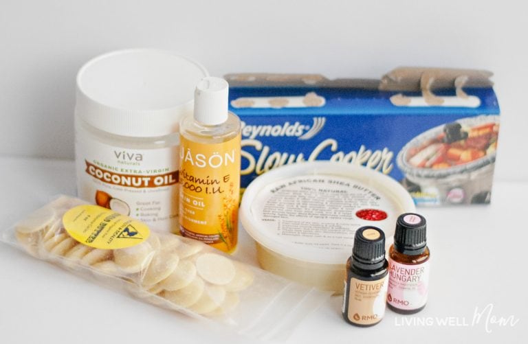 Homemade Body Butter With Calming Essential Oils Living Well Mom