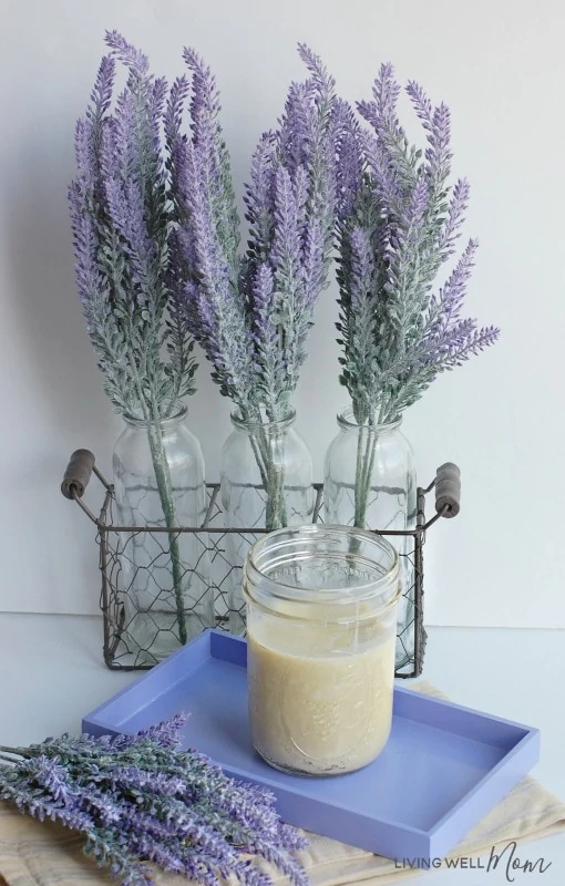 Body butter with lavender