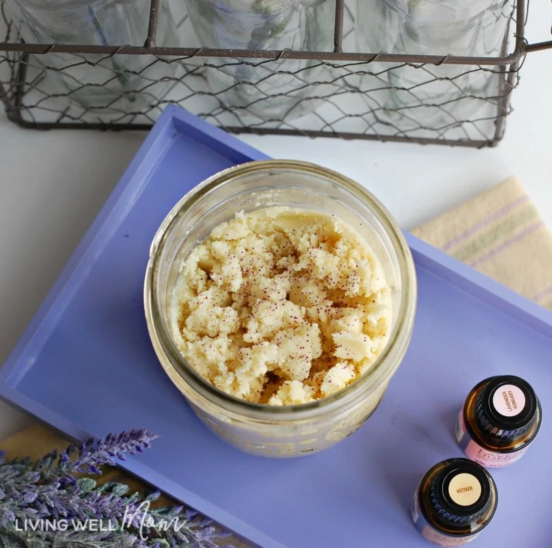 Homemade Body Butter With Calming Essential Oils