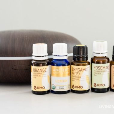This "Uplifting" essential oil diffuser blend may help improve your mood, reduce depression, and raise your spirits. There are two simple diffuser recipes here - one for daytime use and a second for the evening. #essentialoils #essentialoildiffuser #diffuserblends