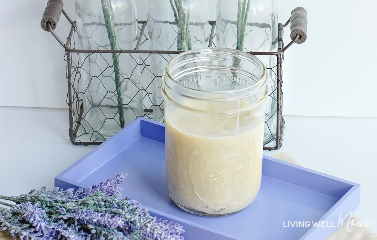 homemade lavender body butter