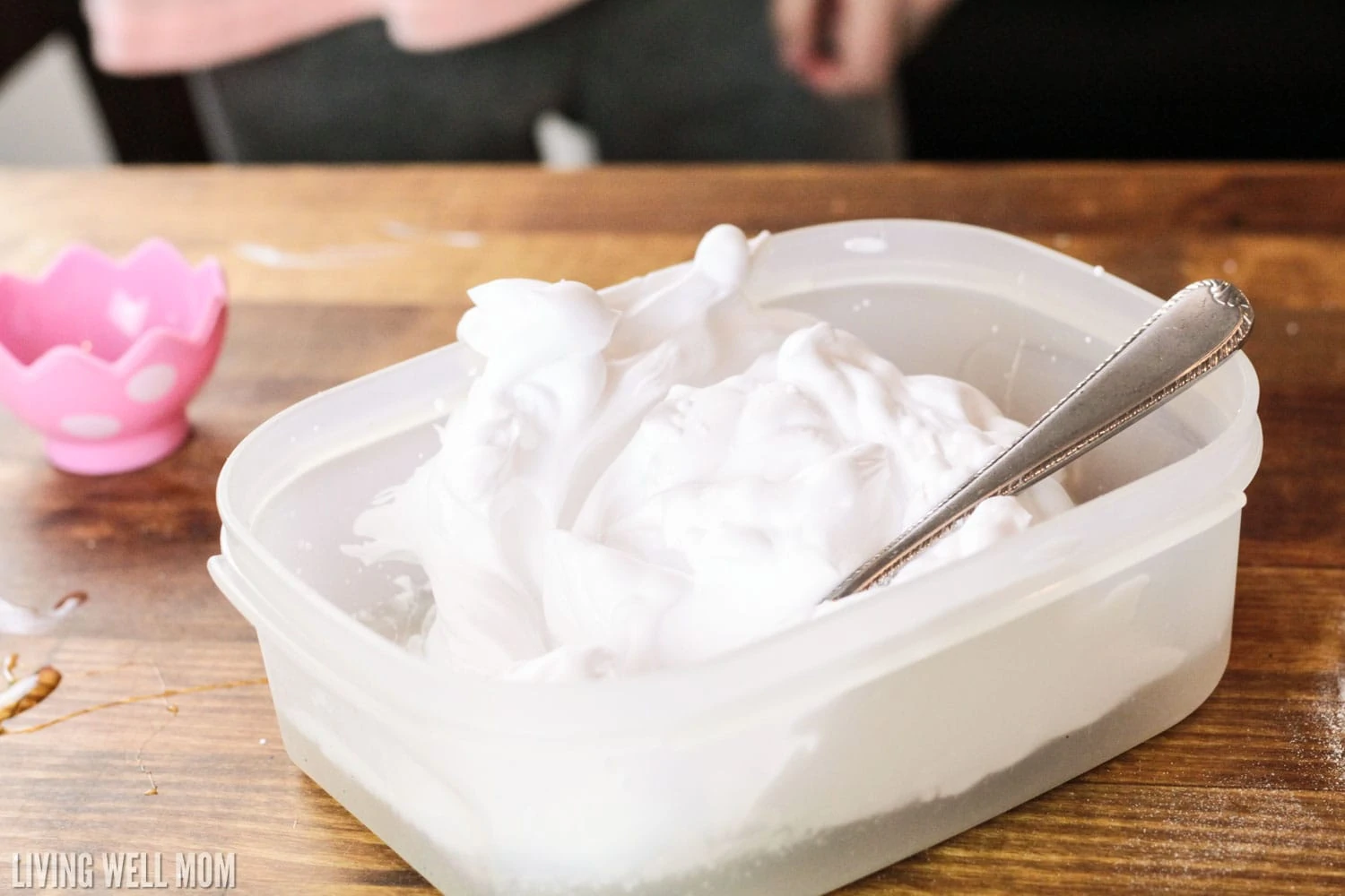 shaving cream for fluffy slime recipe