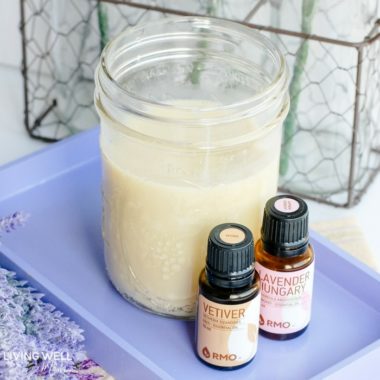 Body butter with essential oils