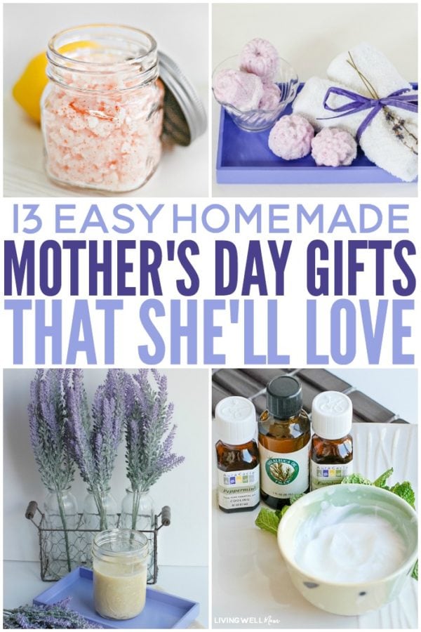 Easy Homemade Mother's Day Gifts That She'll Love