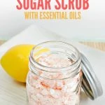 easy homemade citrus sugar scrub