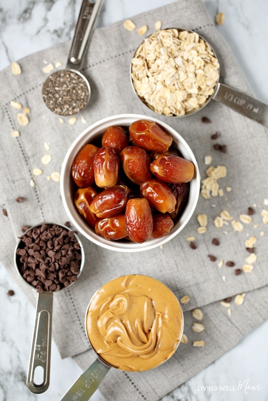 Peanut Butter Date Energy Balls {GlutenFree, DairyFree}