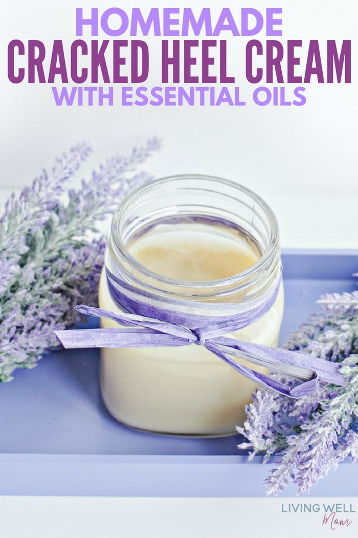 Homemade Cracked Heel Cream With Essential Oils